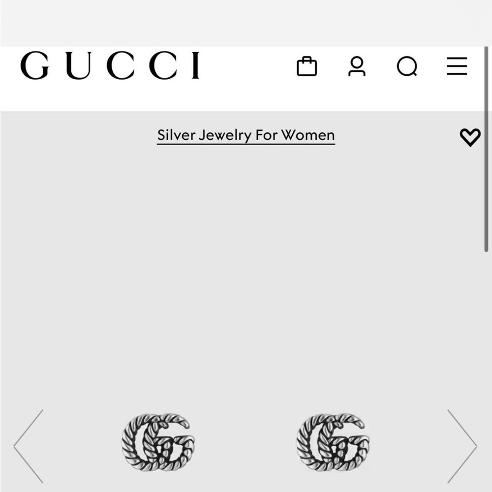 Gucci Silver Women's Earrings